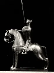 Knight Aquamanile (kobber)